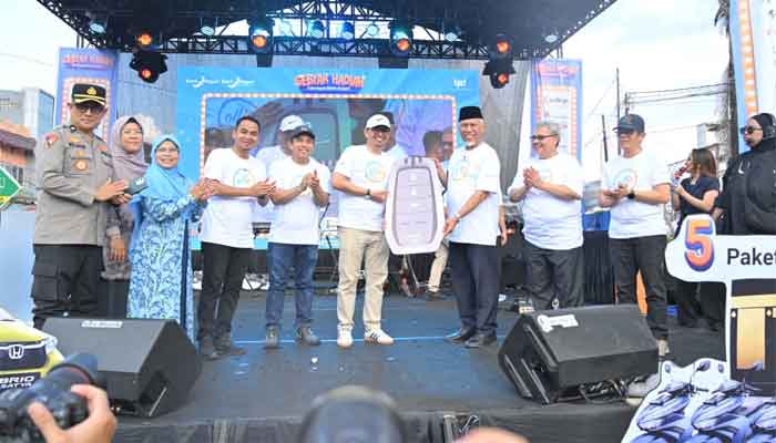 Gebyar Hadiah Tabungan Bank Nagari di Kota Solok