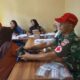 Satgas TMMD ke-128 Gelar Pemeriksaan Kesehatan Gratis di Desa Krangean