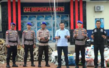 Satpolairud Polres Karimun gagalkan pengangkutan ilegal 9,5 Ton Timah