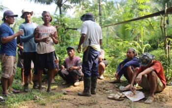 Secangkir Kopi Jadi Pelepas Lelah Para Pejuang Desa Krangean dalam TMMD ke-128