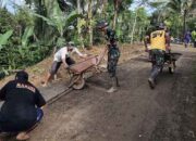 Semangat Warga Desa Krangean Kian Membara di Lokasi TMMD ke-128