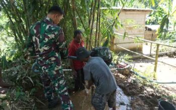 TMMD ke-128 Kodim 0702/Purbalingga Hadirkan Air Bersih bagi Warga Desa Krangean
