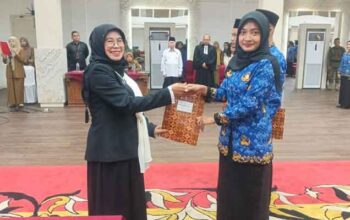 Wabup Dharmasraya Ambil Sumpah 97 PNS sekaligus Lantik Pejabat Fungsional