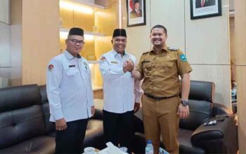 Kakan Kemenag Zulkifli Jalin Silaturrahim dengan Wawako Sawahlunto, H. Jeffry Hibatullah dan Sekretaris Daerah Rovanly Abdams
