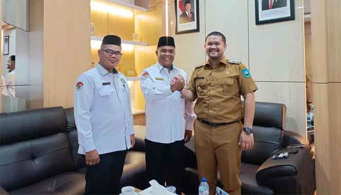 Kakan Kemenag Zulkifli Jalin Silaturrahim dengan Wawako Sawahlunto, H. Jeffry Hibatullah dan Sekretaris Daerah Rovanly Abdams