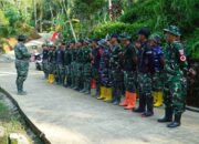 Apel Pagi TMMD ke-128 di Desa Krangean