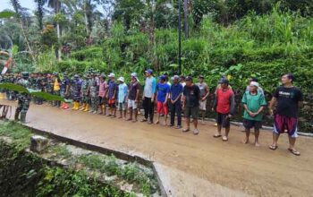 Apel Pagi, Satgas TMMD ke-128 Matangkan Strategi Pekerjaan di Desa Krangean