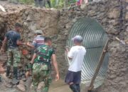 Armco Jembatan Garuda TMMD ke-128 terpasang