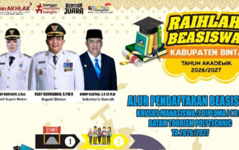 Nasrullah Minta Calon Pendaftar Beasiswa Bintan Teliti Baca Ketentuan 3 Beasiswa Bintan Juara 2026/2027