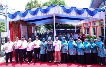 Penilaian lapangan Lomba Koordinator Dasawisma tingkat Provinsi Sumatera Barat di Dasawisma Anggrek 1 Kelurahan Bulakan Balai Kandi, Kota Payakumbuh