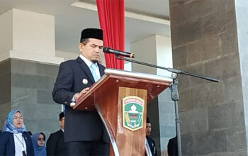 Pemkab Solok Peringati Hari Kebangkitan Nasional ke-118 4 Wabup H. Candra bertindak sebagai Inspektur Upcara peringatan Hari Kebangkitan Nasional ke-118 tahun 2026 di Kabupaten Solok