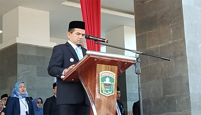 Wabup H. Candra bertindak sebagai Inspektur Upcara peringatan Hari Kebangkitan Nasional ke-118 tahun 2026 di Kabupaten Solok