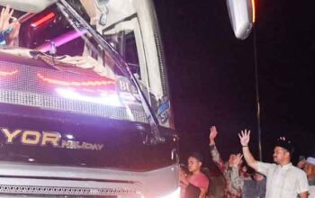 Wawako Jeffry Hibatullah lepas Jemaah Calon Haji Sawahlunto