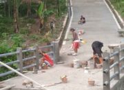 Jembatan Garuda TMMD ke-128 satukan dua wilayah desa di Purbalingga