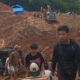 Longsor tambang emas ilegal di Sintuak, Jorong Koto Guguak, Kecamatan Koto VII, Kabupaten Sijunjung, Sumatera Barat