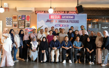 Media Gathering JNE Express bersama insan pers Kota Padang di Cafe Jiwa Raga