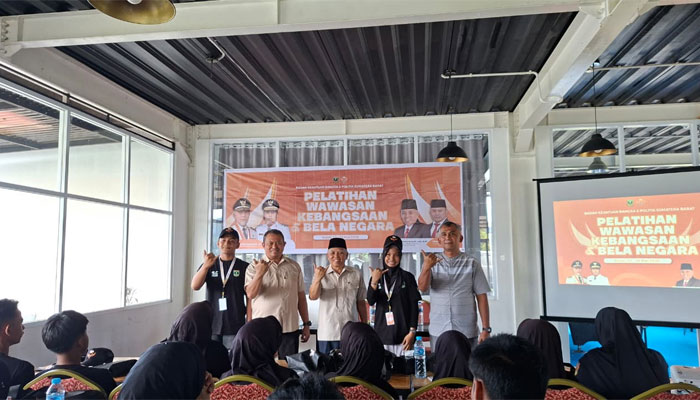 Anggota DPRD Sumbar Nurfirman Wansyah Adakan Pelatihan Bela Negara Wawasan Kebangsaan bagi Siswa SLTA se Solok Raya