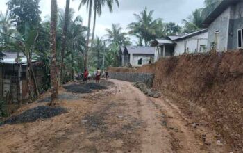 Pembangunan TMMD ke-128 di Desa Krangean
