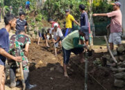 Pembangunan TMMD ke-128 Kodim 0702/Purbalingga di Desa Krangean