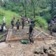 Guyub di Jembatan Garuda TMMD ke-128: Saat Gotong Royong Menyatukan Harapan Dua Desa
