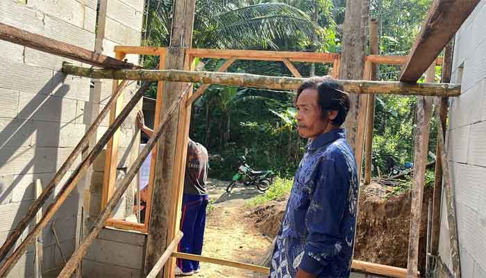Impian Rumah Layak Misdi Kini Nyaris Nyata Berkat Program RTLH TMMD ke-128