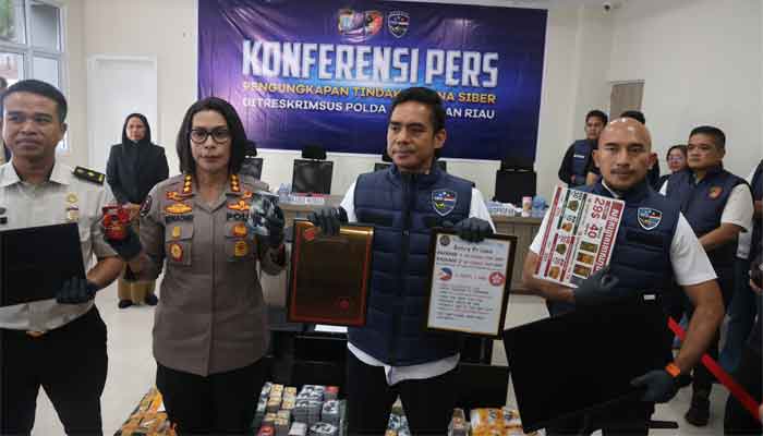 Polri ungkap praktik perjudian online yang melibatkan warga negara asing (WNA)