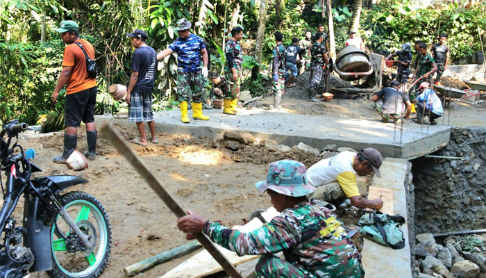 TMMD ke-128: Satu Jalan dari Desa Krangean, Seribu Harapan Mulai Diperjuangkan