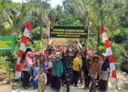 Haru Bahagia Warga Desa Krangean Sambut Hasil Pembangunan TMMD ke-128