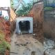 Bantuan pembangunan berupa box culvert untuk perbaikan infrastruktur jalan di wilayah Nagari Kurnia Selatan, Kabupaten Dharmasraya