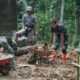 Obrolan Pagi Iringi Semangat Gotong Royong Satgas TMMD ke-128 dan Warga Desa Krangean