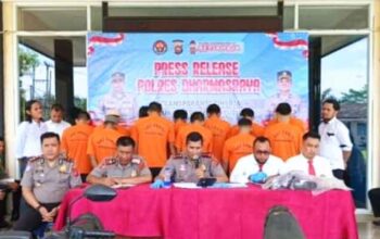 Press release Polres Dharmasraya