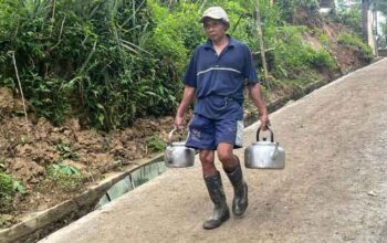 Rusmin di Tengah Pembangunan TMMD ke-128