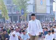 1.791 Hewan Kurban Warnai Idul Adha di Payakumbuh, Ribuan Jamaah Padati Balai Kota 9 Wako Zulmaeta dalam Salat Idul Adha 1447 Hijriah di halaman Balai Kota Payakumbuh