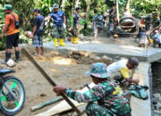 TMMD ke-128 Kodim Purbalingga Menenun Jalan Harapan di Desa Krangean