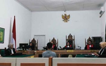 PN Payakumbuh Vonis Terdakwa Pembakar Pasar Payakumbuh 6 Tahun Penjara