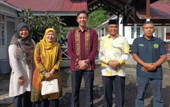 Kakan Kemenag, Zulkifli bersama Wali Kota Sawahlunto, Riyanda Putra