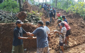Dari Tanah Berlumpur Desa Krangean, TMMD ke-128 Kodim Purbalingga Menenun Jalan Harapan