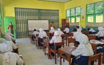 Siswa Kelas IX SMP se Kota Sawahlunto Ikuti Ujian Sekolah