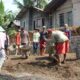 Warga Desa Krangean Tunjukkan Kekompakan di Lokasi TMMD ke-128