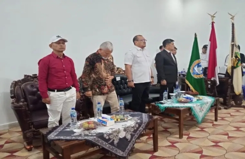 Sekda Bengkulu Selatan Hadiri Pelantikan Pengurus Baru Askab PSSI Periode 2025 - 2023, Ini Harapannya 1