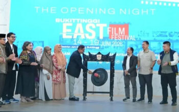 Wako Ramlan Nurmatias Buka Bukittinggi East Film Festival dalam Rangka 100 Tahun Jam Gadang