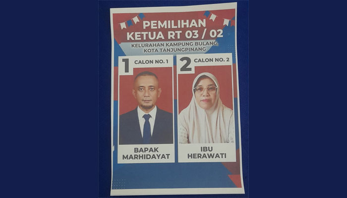Peleburan Dua RT jadi Satu di Kampung Bulang: Marhidayat Terpilih, Muncul Keluhan Warga Terkait Hak Pilih
