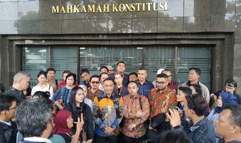Dharma Pongrekun di MK