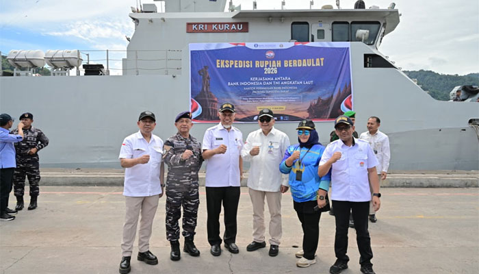 Gubernur Sumbar Lepas Ekspedisi Rupiah Berdaulat 2026 ke Kepulauan Mentawai