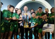 Kompak dan Solid, PWI Kota Bogor Raih Juara Pertama Mini Soccer Bupati Bogor Cup 2026