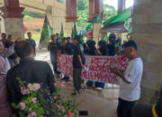 HMI Geruduk DPRD Dharmasraya, Pertanyakan Kepekaan Wakil Rakyat Terhadap Jeritan Masyarakat