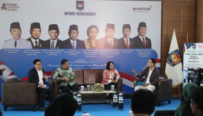 BPSDM Kemendagri Resmi Luncurkan Pelatihan Region Branding For Prosperity