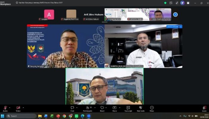 Kemendagri Dorong Sinergi Pusat dan Daerah dalam Penyusunan RKPD Provinsi Riau Tahun 2027