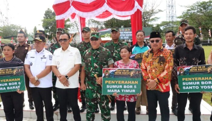 Danpusterad Resmi Tutup Karya Bakti TNI AD Skala Besar di Kepulauan Mentawai, Sumatera Barat