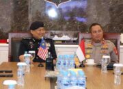 Kapolda Kepri Terima Kunjungan Kehormatan Ketua Polisi Polisi Johor dan MPLO Medan